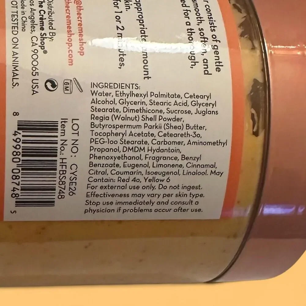 The Créme Shop x Hello Kitty limited edition2-in-1 fusion body scrub